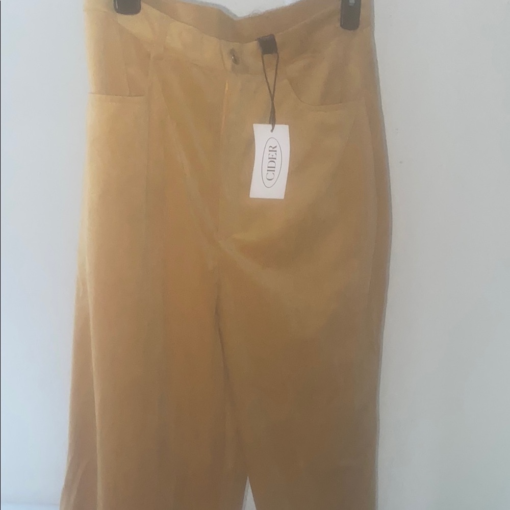 Cider Golden Yellow Trousers
